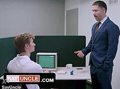 severance gay porn parody sexerance part 1 freeuse twink trailer