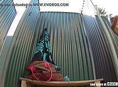 Czech Milf Spied in Shower - What’s She Hiding?