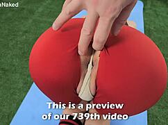 Wow, check that puffy pussy on a skinny babe. Her butt and hooters are just perfect!