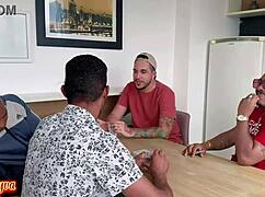 She is a saint and the husband is a cuckold in interracial humiliation