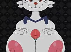 Female Cinderace Gets Beatbanged In Game