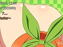 Instructions for jerking off to quintessential quintuplets part 2.