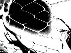 chick is chained in shackles during hardcore bdsm torment