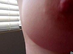 chubby tattooed babe reveals her big ass