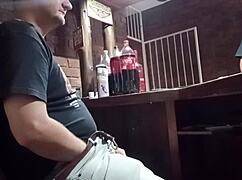 just messing around with myself at work during a quick break