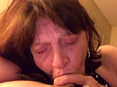 Granny Carmen Sucking Cock Like a Pro Back Then?