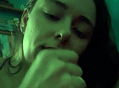 I made him swallow cum in the car during our long trip