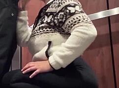 Sexy Stepmom Sucks Dick To Cum In Mouth With Teasing And Swallowing