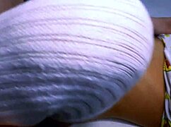 student and stepmom get naughty in the living room