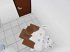 hot blonde nurse in lingerie fucks young patient to orgasm and cum.