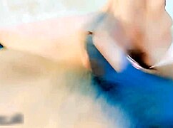 blonde milf with big tits moans during quickie fucking to orgasm.