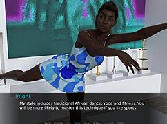 Let's explore paradise with these black beauties licking shaved pussies