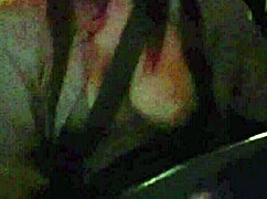 Artemisia loves flashing big tits and nipples in the car while smoking 😏