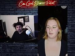 Pale slave takes huge dick in bondage