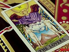 clairvoyant milf predicts intense encounter