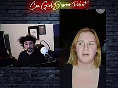 Pale slave takes huge dick in bondage