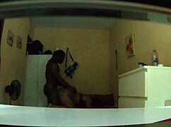 Homemade interracial amateur video with black couple