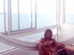 from the start, I lick this petite shaved pussy non-stop, so delicious!