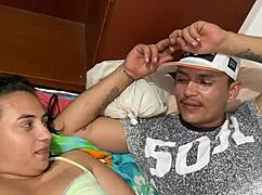 me follo a mi hermanastra fuertemente hasta eyacular dentro de su coño con monster cock