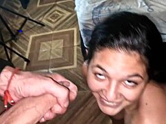 sexy blonde wife bends over for monster cock pounding