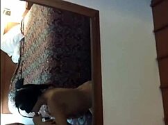 Blindfolded neighbor gets anal assfucking bondage