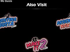 Latina's Big Bubble Butt Stretches Spandex in Yoga