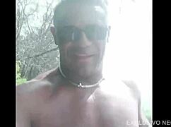 Giant Black Cock Destroys Wife Outdoors