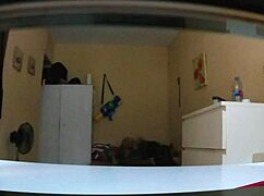 Домашно интеррасови аматьорско видео с черна двойка