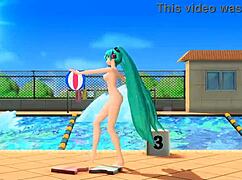 Hatsune Miku nude mod for Project Diva