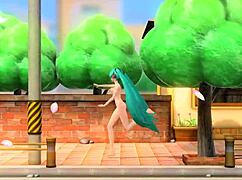 Hatsune Miku nude mod for Project Diva