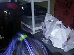 Ebony SBBW with big tits and ass takes monster black cock in deepthroat for her lovers