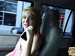 Can you believe this blonde teen fucks for a ride in public with Dakota Skye?