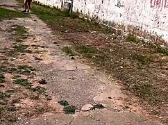 asked the street prostitute how much for a fuck, she said free and led me to the woods for outdoor sex.