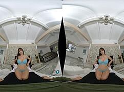 Lexi Luna shows her wet pussy in dry ink scene