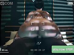 riding that big black cock hard