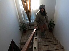 Wow! Milfycalla Masturbates in Fur Coat and Shiny Heels