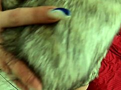 Wow! Milfycalla Masturbates in Fur Coat and Shiny Heels