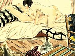 Back in the day, vintage erotic art had a unique sensual charm. It still captivates!