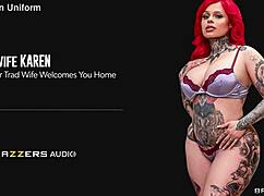 Your trad wife welcomes you home with a big ass blowjob 😘