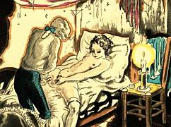 På den tiden hade vintage erotisk konst en unik sinnlig charm. Den fängslar fortfarande!