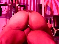 Qadesh Amateur Slut Rides In Gym