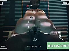 riding that big black cock hard