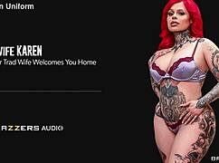 Your trad wife welcomes you home with a big ass blowjob 😘