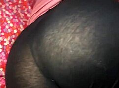 Exciting Sleepover with Friend in Mini Black Shorts