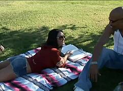 curvy charley chase handles massive black cock with ease