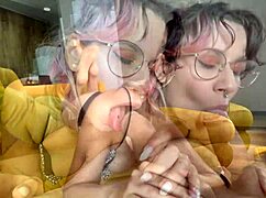 is this foot job in nylon turning you on with monster cock