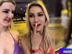 Maddy Black rides cock bent over