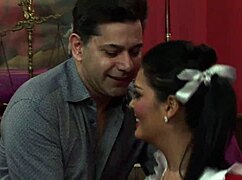 I can't stop fucking this curvy brunette mom in sexy heels