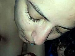 Latina Babyluna939 Swallows Cum in Homemade Blowjob