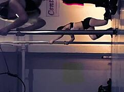 yo, this argentinian doctor does a sexy pole dance in pov!